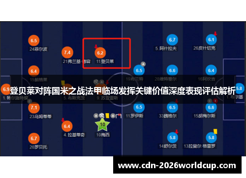 登贝莱对阵国米之战法甲临场发挥关键价值深度表现评估解析